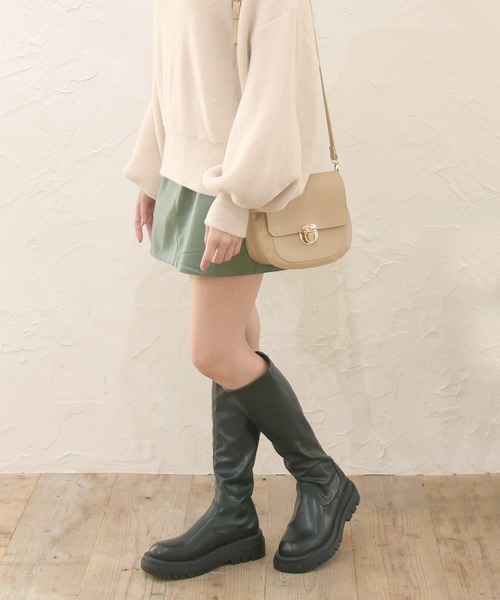 NOFALL（ノーフォール）の「ストレッチロングブーツトラックソール（ブーツ・レディース・ブラック・3L/S/M/L/LL/SS）」の16枚目の写真