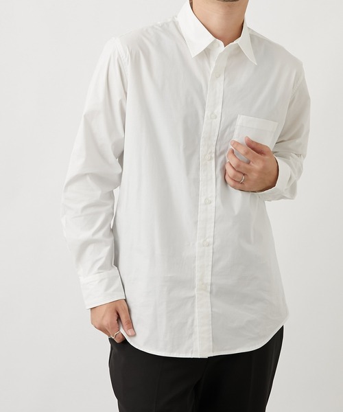 COLONY 2139（コロニートゥーワンスリーナイン）の「COLOR KEEP長袖シャツ（シャツ/ブラウス・メンズ・ブラック/ホワイト/ネイビー・MEDIUM/X-LARGE/LARGE）」の2枚目の写真