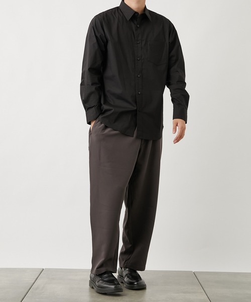 COLONY 2139（コロニートゥーワンスリーナイン）の「COLOR KEEP長袖シャツ（シャツ/ブラウス・メンズ・ブラック/ホワイト/ネイビー・MEDIUM/X-LARGE/LARGE）」の3枚目の写真