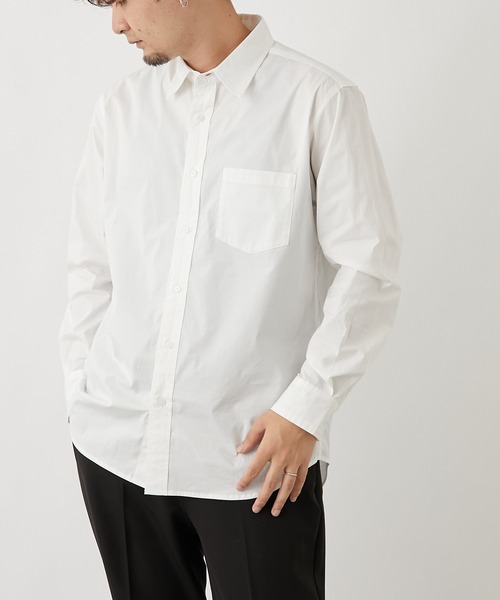 COLONY 2139（コロニートゥーワンスリーナイン）の「COLOR KEEP長袖シャツ（シャツ/ブラウス・メンズ・ブラック/ホワイト/ネイビー・MEDIUM/X-LARGE/LARGE）」の6枚目の写真