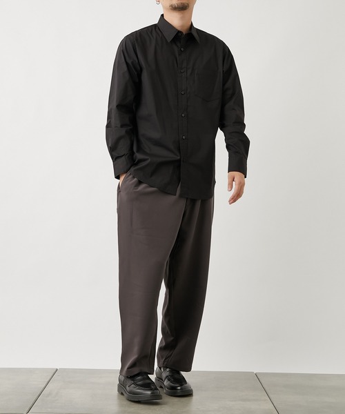 COLONY 2139（コロニートゥーワンスリーナイン）の「COLOR KEEP長袖シャツ（シャツ/ブラウス・メンズ・ブラック/ホワイト/ネイビー・MEDIUM/X-LARGE/LARGE）」の9枚目の写真