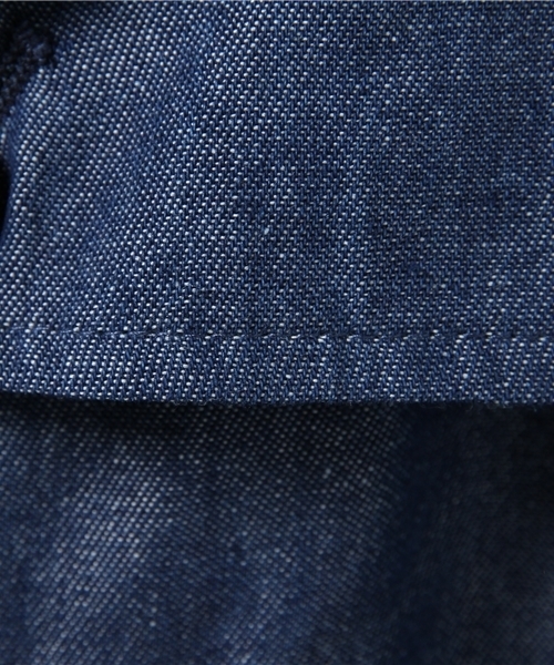 WEGO（ウィゴー）の「WEGO/マキシ丈トレンチコート（トレンチコート・レディース・ライトベージュ/インディゴブルー・FREE）」の9枚目の写真