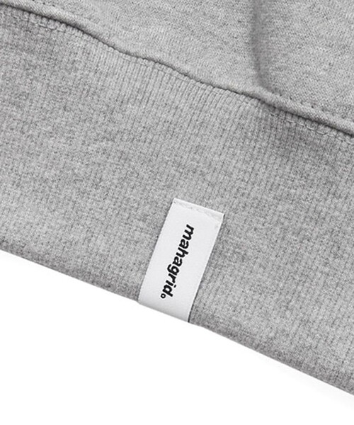 MAHAGRID(マハグリッド)の「【MAHAGRID/マハグリッド】 THIRD LOGO HD/サードロゴ プリントスウェットパーカー/ユニセックス/裏起毛(パーカー・メンズ・チャコールグレー/ブラック/グレー/ブルー/グリーン/クリーム・SMALL/MEDIUM/LARGE/X-LARGE)」の21枚目の写真