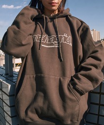 MAHAGRID | 【MAHAGRID/マハグリッド】 THIRD LOGO HD/サードロゴ　プリントスウェットパーカー/ユニセックス/裏起毛(パーカー)