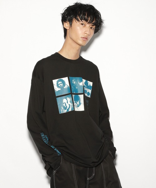 PBLIM(ページボーイリム)の「【PAGEBOYLIM】ヒューマンフォトロンT(Tシャツ/カットソー・レディース・ブラック/オフホワイト・LARGE/MEDIUM)」の20枚目の写真