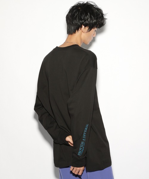 PBLIM(ページボーイリム)の「【PAGEBOYLIM】ヒューマンフォトロンT(Tシャツ/カットソー・レディース・ブラック/オフホワイト・LARGE/MEDIUM)」の17枚目の写真