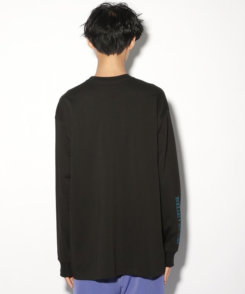 PBLIM(ページボーイリム)の「【PAGEBOYLIM】ヒューマンフォトロンT(Tシャツ/カットソー・レディース・ブラック/オフホワイト・LARGE/MEDIUM)」の18枚目の写真