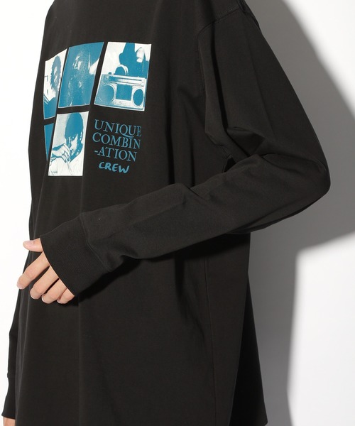 PBLIM(ページボーイリム)の「【PAGEBOYLIM】ヒューマンフォトロンT(Tシャツ/カットソー・レディース・ブラック/オフホワイト・LARGE/MEDIUM)」の14枚目の写真