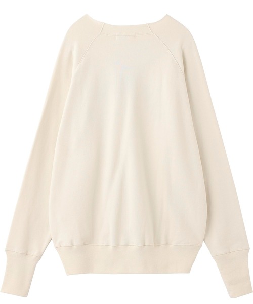 MILKFED.（ミルクフェド）の「ARCH LOGO SWEAT TOP（スウェット・レディース・ネイビー/ブラウン/オフホワイト・ONE SIZE）」の18枚目の写真