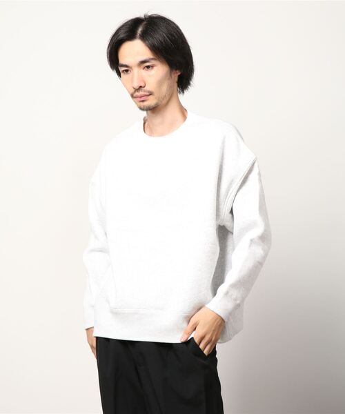 United Athle（ユナイテッドアスレ）の「United Athle/10.0オンス T/C ビッグシルエット クルーネック スウェット（裏起毛）5627（スウェット・メンズ・ホワイト/ブラック/ベージュ/ネイビー/グレー/グリーン/ワインレッド・LARGE/MEDIUM/X-LARGE）」の11枚目の写真