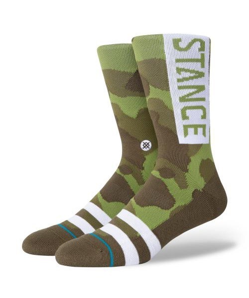 STANCE(スタンス)の「【STANCE / スタンス】THE OG 3 PACK / ギフトにも最適! 吸湿 通気性アソートデザイン3Pパックハイソックス(3足組)(ソックス/靴下・メンズ・カモフラージュ・LARGE)」の3枚目の写真
