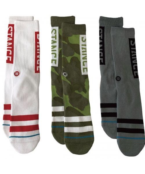 STANCE / スタンス】THE OG 3 PACK / ギフトにも最適！ 吸湿