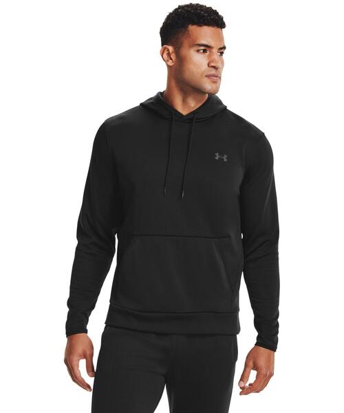 UNDER ARMOUR(アンダーアーマー)の「UAアーマーフリース ソリッド フーディー(トレーニング/メンズ)(スウェット・メンズ・グレー・M/L/XXL/S/XL)」の2枚目の写真