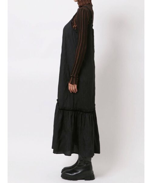 EMODA(エモダ)の「【HOLIDAY】シアーロングキャミソールワンピース(ワンピース・レディース・ブラック/ブラウン/グレー・FREE)」の14枚目の写真