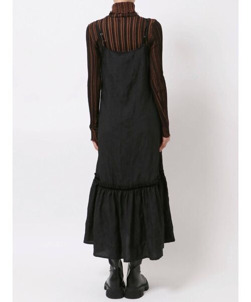 EMODA(エモダ)の「【HOLIDAY】シアーロングキャミソールワンピース(ワンピース・レディース・ブラック/ブラウン/グレー・FREE)」の15枚目の写真