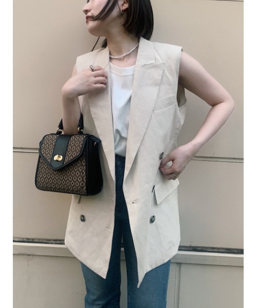 MOUSSY（マウジー）の「MONOGRAM MINI SHOULDER バッグ（ショルダーバッグ・レディース・ブラウン/ベージュ・FREE）」の13枚目の写真