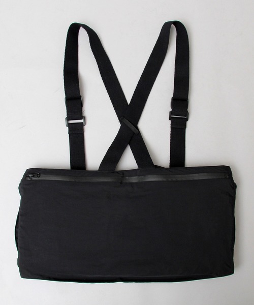 United Athle（ユナイテッドアスレ）の「コットンナイロン ユーティリティーベスト / ベストバッグ / ハンティングベスト / ゲームベスト / チェストバッグ / 撥水加工（ボディバッグ/ウエストポーチ・メンズ・ブラック・FREE）」の3枚目の写真