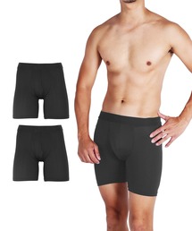 UNDER ARMOUR | アンダーアーマー UNDER ARMOUR ボクサーパンツ メンズ 男性下着 ロング 2枚セット 長め 無地 ワンポイント 前開き ブランド テックメッシュ チャージドコットン(ボクサーパンツ)