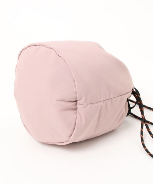 UNIVERSAL OVERALL（ユニバーサルオーバーオール）の「ユニバーサルオーバーオール　ワタ巾着（ハンドバッグ・レディース・ブラック/オリーブ/ピンク/アイボリー・FREE）」の11枚目の写真