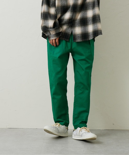 CPCM（シーピーシーエム）の「ツイルカラーシェフパンツ（チノパンツ・メンズ・チャコールグレー/レッド/オフホワイト/ブルー/グリーン・FREE）」の17枚目の写真
