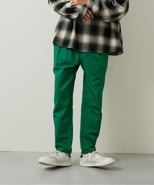 CPCM（シーピーシーエム）の「ツイルカラーシェフパンツ（チノパンツ・メンズ・チャコールグレー/レッド/オフホワイト/ブルー/グリーン・FREE）」の20枚目の写真