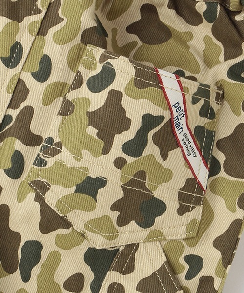 petit main（プティマイン）の「【防汚加工】ペインターパンツ（スウェットパンツ・キッズ・ベージュ/アイボリー/カーキ/ネイビー・100cm/130cm/120cm/90cm/110cm/80ｃｍ）」の7枚目の写真