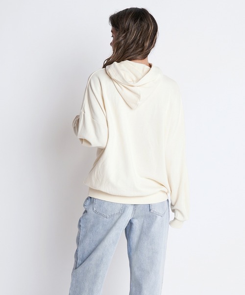 ROXY(ロキシー)の「JIVY/ロキシージップアップパーカー(パーカー・レディース・ブラック/ピンク/ナチュラル・SMALL/MEDIUM/LARGE/X-LARGE)」の8枚目の写真
