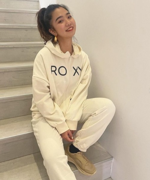 ROXY(ロキシー)の「JIVY/ロキシージップアップパーカー(パーカー・レディース・ブラック/ピンク/ナチュラル・SMALL/MEDIUM/LARGE/X-LARGE)」の13枚目の写真