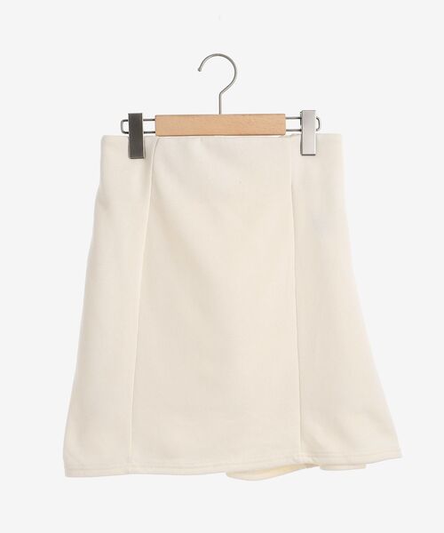 MAJESTIC LEGON（マジェスティックレゴン）の「スウェットミニスカート（スカート・レディース・アイボリー/ブラック/グレー・MEDIUM）」の12枚目の写真