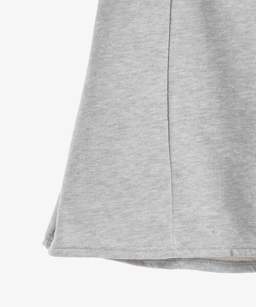 MAJESTIC LEGON（マジェスティックレゴン）の「スウェットミニスカート（スカート・レディース・アイボリー/ブラック/グレー・MEDIUM）」の6枚目の写真
