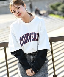 CONVERSE | 【CONVERSE】フェイクレイヤードロンＴ(Tシャツ/カットソー)