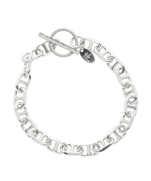 tk.TAKEO KIKUCHI（ティーケータケオキクチ）の「◆アンカーチェーンブレスレッド（ブレスレット・メンズ・ブラック/シルバー・00）」の11枚目の写真