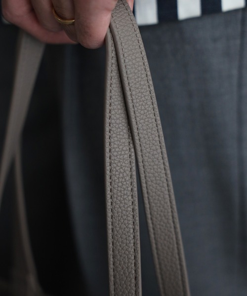 GUSCIO UOMO（グッシオ ウォーモ）の「【グッシオレザー】　本革　トートバッグ　通勤通学　インポーチ付（トートバッグ・メンズ・ブラック/グレー/ブルー/キャメル・FREE）」の22枚目の写真