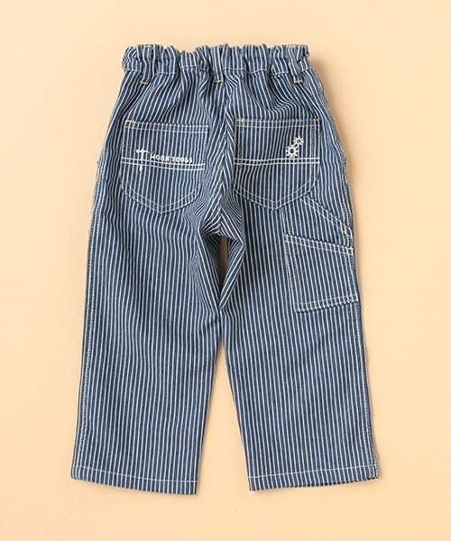 kladskap（クレードスコープ）の「ロング丈ワイドペインターパンツ（デニムパンツ・キッズ・ネイビー/ブルー・100cm/130cm/120cm/110cm/90cm）」の13枚目の写真