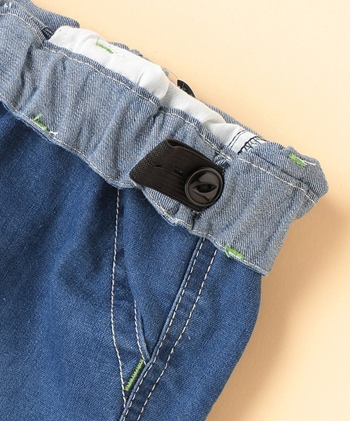 kladskap（クレードスコープ）の「ロング丈ワイドペインターパンツ（デニムパンツ・キッズ・ネイビー/ブルー・100cm/130cm/120cm/110cm/90cm）」の17枚目の写真