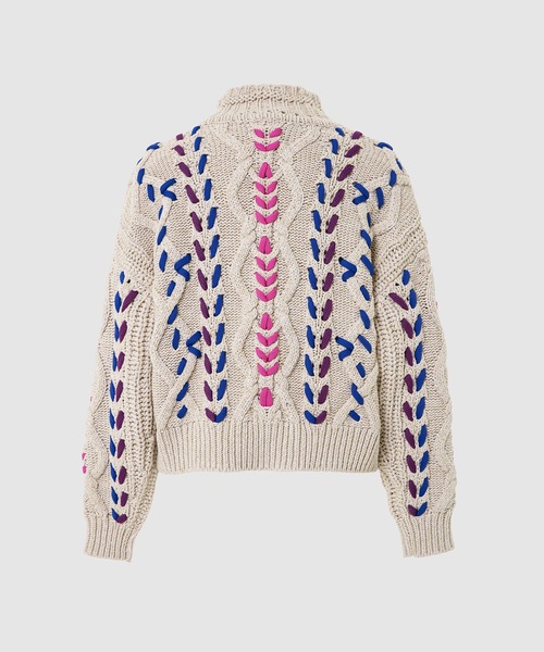 MARANT ETOILE(マランエトワール)の「IMEセーター 22PPU1539 22P079E 23EC(ニット/セーター・レディース・ベージュ系その他・38/36)」の2枚目の写真