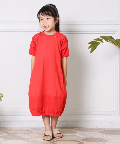 コクーンシルエットワンピース 80 140cm ワンピース Make Your Day メイクユアデイ のファッション通販 Zozotown