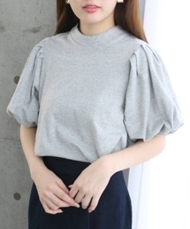 【累計販売枚数1万枚突破!】バックリボンパフスリーブ半袖Tシャツ