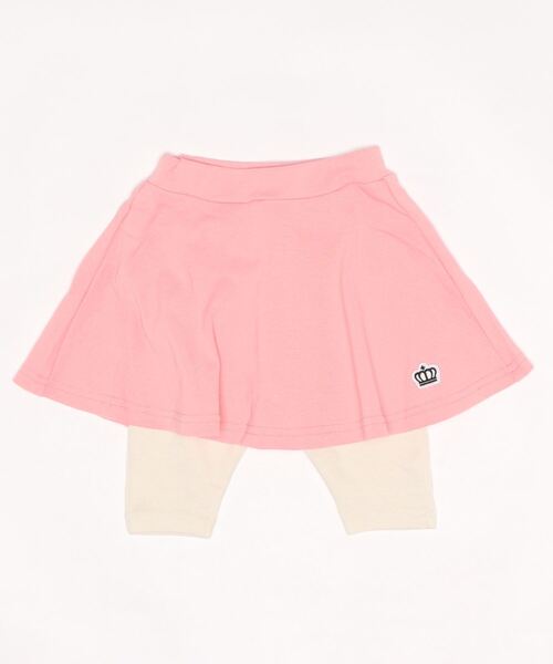 BABYDOLL（ベビードール）の「通販限定カラーあり スカート付きウルトラストレッチパンツ 7分丈スカッツ 6328K 女の子（その他パンツ・キッズ・コーラルピンク/ライトイエロー/パープル/ベビーピンク/ストーン/ブラック系その他/ホワイト×ピンク/ブルー/バイオレット/パープル系その他/ブラック×ホワイト/ピンク系その他/ブラック系1/グリーン/ピンク/ベージュ・150cm/140cm/90cm/100cm/80ｃｍ/110cm/130cm/120cm）」の13枚目の写真