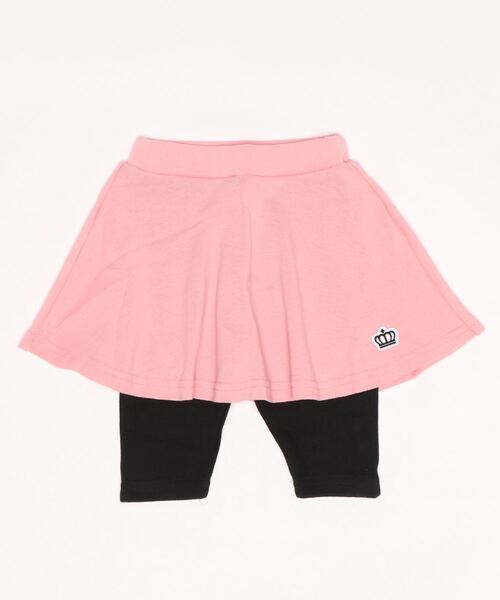 BABYDOLL（ベビードール）の「通販限定カラーあり スカート付きウルトラストレッチパンツ 7分丈スカッツ 6328K 女の子（その他パンツ・キッズ・コーラルピンク/ライトイエロー/パープル/ベビーピンク/ストーン/ブラック系その他/ホワイト×ピンク/ブルー/バイオレット/パープル系その他/ブラック×ホワイト/ピンク系その他/ブラック系1/グリーン/ピンク/ベージュ・150cm/140cm/90cm/100cm/80ｃｍ/110cm/130cm/120cm）」の21枚目の写真