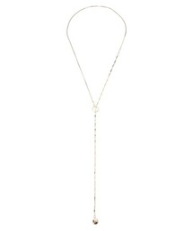 Y字メタルネックレス