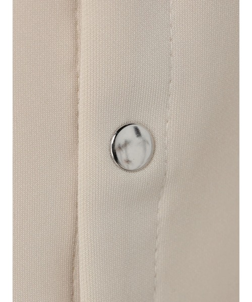 KBF（ケイビーエフ）の「KBF.ポンチカットカーデ（カーディガン/ボレロ・レディース・チャコールグレー/カーキ/アイボリー・FREE）」の17枚目の写真