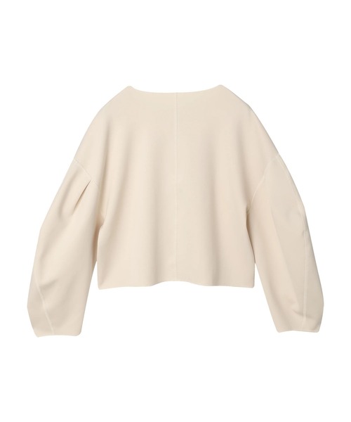 KBF（ケイビーエフ）の「KBF.ポンチカットカーデ（カーディガン/ボレロ・レディース・チャコールグレー/カーキ/アイボリー・FREE）」の22枚目の写真