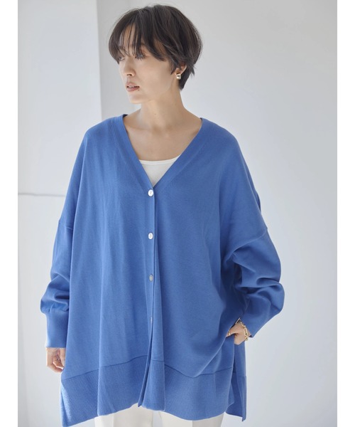 AMERICAN HOLIC(アメリカンホリック)の「ミドルニットカーディガン(カーディガン/ボレロ・レディース・ブラック/イエロー/ブルー/グリーン・M/L)」の10枚目の写真