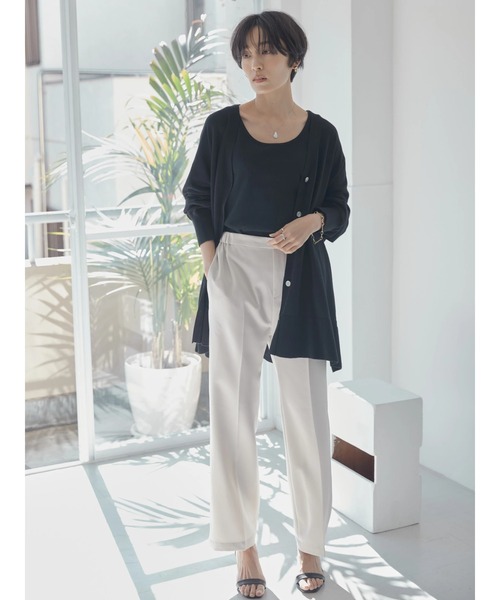 AMERICAN HOLIC(アメリカンホリック)の「ミドルニットカーディガン(カーディガン/ボレロ・レディース・ブラック/イエロー/ブルー/グリーン・M/L)」の18枚目の写真