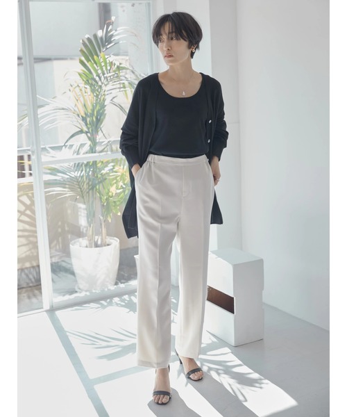 AMERICAN HOLIC(アメリカンホリック)の「ミドルニットカーディガン(カーディガン/ボレロ・レディース・ブラック/イエロー/ブルー/グリーン・M/L)」の19枚目の写真