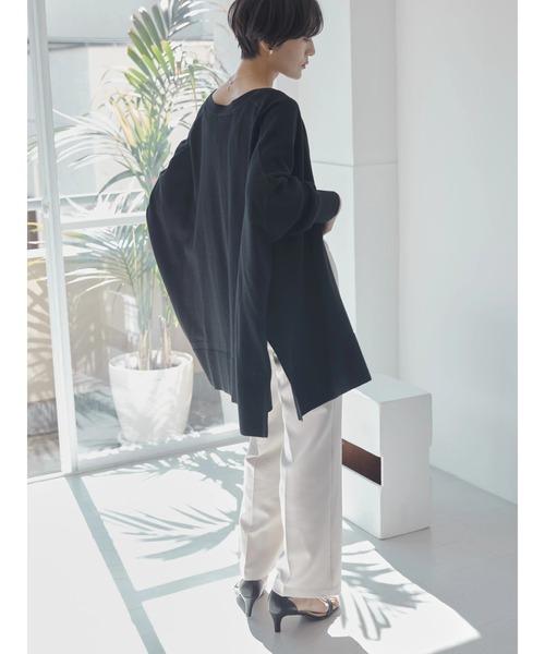 AMERICAN HOLIC(アメリカンホリック)の「ミドルニットカーディガン(カーディガン/ボレロ・レディース・ブラック/イエロー/ブルー/グリーン・M/L)」の20枚目の写真