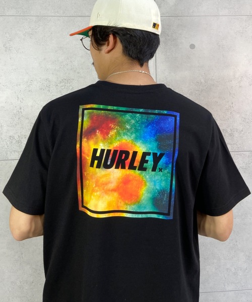 Hurley (ハーレー)の「【ムラサキスポーツ別注】Hurley/ハーレー ルーズシルエット スクエアロゴ バックプリントTシャツ MSS2200053(Tシャツ/カットソー・メンズ・ホワイト/ブラック/グレー・S/M/L)」の10枚目の写真
