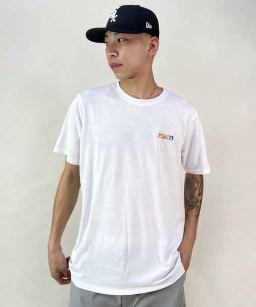 Hurley (ハーレー)の「【ムラサキスポーツ別注】Hurley/ハーレー ルーズシルエット スクエアロゴ バックプリントTシャツ MSS2200053(Tシャツ/カットソー・メンズ・ホワイト/ブラック/グレー・S/M/L)」の22枚目の写真