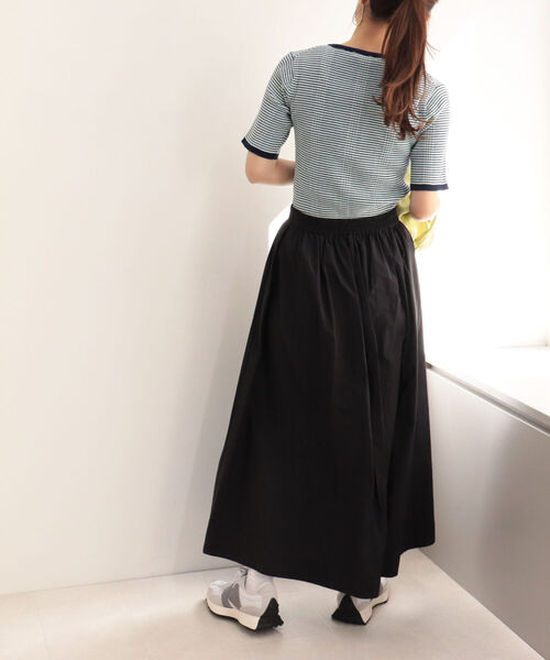 fredy emue（フレディエミュ）の「リブニット半袖プルオーバー（ニット/セーター・レディース・グリーン系その他7/レッド系その他/ブルー系その他7・38）」の7枚目の写真